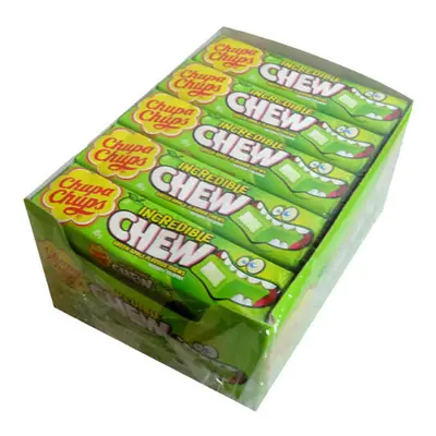 Chupa Chups Incredible Chew Lollies (20x45g) (Apple)