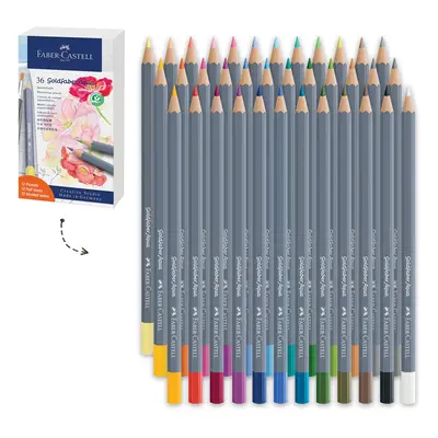 Faber-Castell Goldfaber Aqua Watercolor Pencils Gift Set - Count