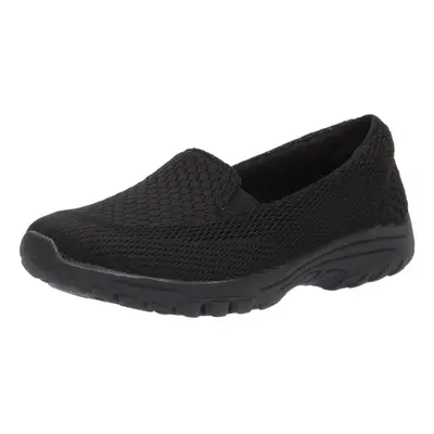 Skechers Women's Sporty Loafer Flat Black/Black