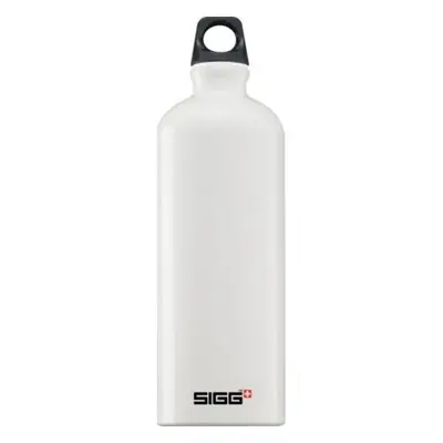 SIGG 1L Aluminium Traveller White leak proof water bottle