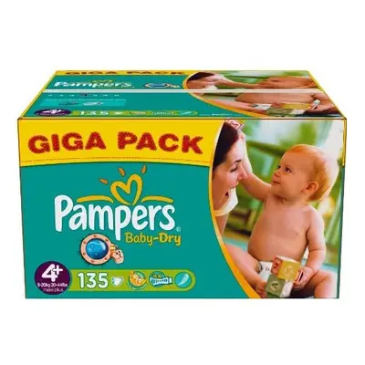 Pampers Baby Dry Size 4+ (Maxi +) Giga Pack Nappies