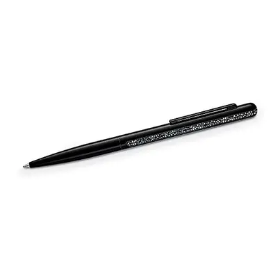 Crystal Shimmer Ballpoint Pen, Black Ink with Black Crystal Rocks and Black Lacquered, from the 