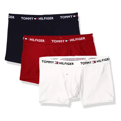 Tommy Hilfiger Men's Everyday Micro 3-Pack Trunk Mahogany