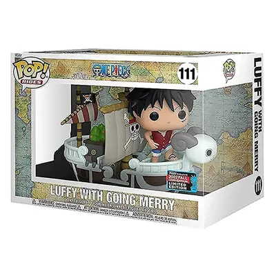 POP Funko ! One Piece Rides Luffy with Going Merry Vinyl Figure Fall Convention Exclusive (65238