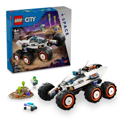 LEGO City Space Explorer Rover and Alien Life Toy Space Gift for Boys