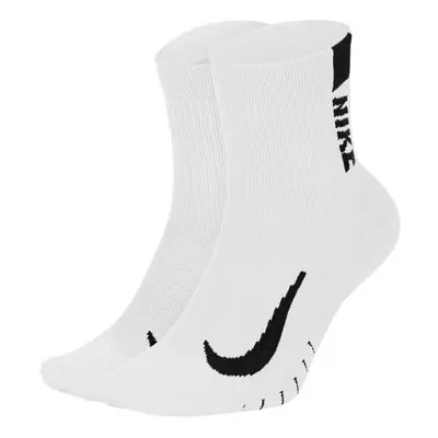 Nike Multiplier Running Ankle Socks (2 Pair) (L (W 10-13/ 8-12))