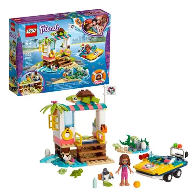 LEGO Friends Turtles Rescue Mission Rescue Building Kit with Oli