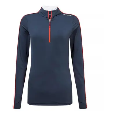 (16 UK, Blue Navy) Craghoppers Womens/Ladies Nosilife Marcella Half Zip Long-Sleeved Top