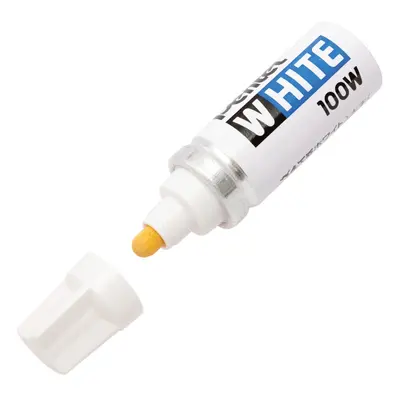 X100W Valve Marker Bullet Point White, Pack of