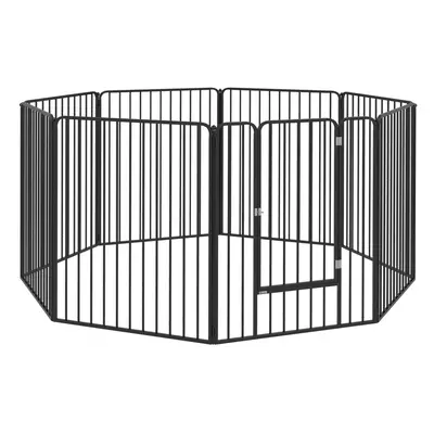 PawHut 100cm Panels Heavy-Duty Dog Playpen for Small, Medium Dogs