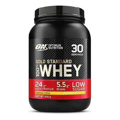 Optimum Nutrition Gold Standard 100% Whey Muscle Building and Recovery Protein Powder With Natur