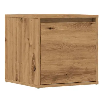 (artisan oak) vidaXL Box Drawer Old Wood 40.5x40x40 cm Engineered Wood tool box tool storage