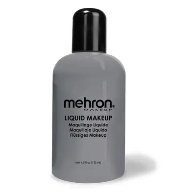 Mehron Makeup Liquid Makeup | Face Paint and Body Paint 4.5 oz (133 ml) (MONSTER GREY)