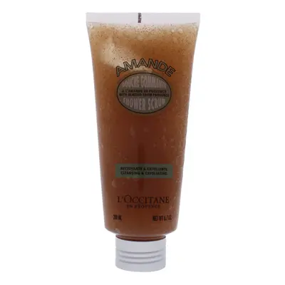 Almond Shower Scrub by LOccitane for Unisex - 6.7 oz Scrub