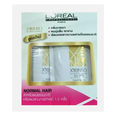 LOreal Xtenso Oleoshape StraighteningKit for Natural/Normal Hair125ml.