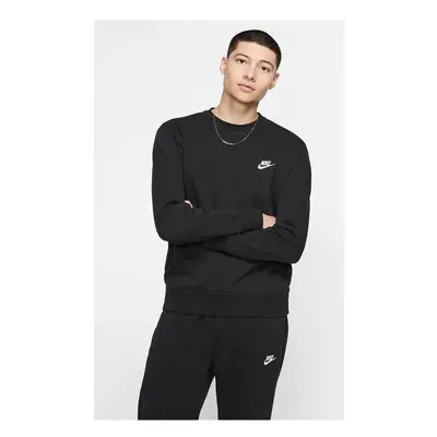 (804340 Nike Mens Crewneck Tracksuit Black XL) Nike Mens Sportswear Crewneck Tracksuit Set Clubf