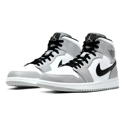 (UK7/EUR41/26CM ) Nike Air Jordan Mid Light Smoke Grey Men's WMN Shoes Trainers