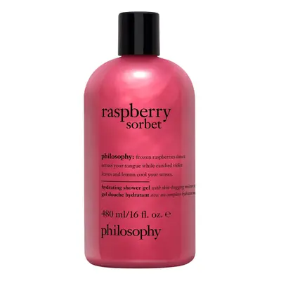 philosophy hydrating shower gel raspberry sorbet