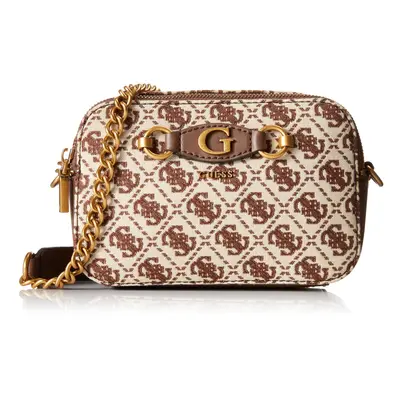 GUESS Izzy Camera Bag Brown Logo