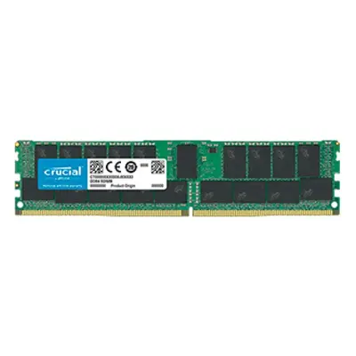 Crucial Technology 32GB DDR4 PC4-21300 2666MHz RDIMM, Dual Ranked Registered ECC Memory (CT32G4R