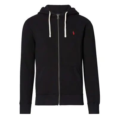 Polo Ralph Lauren Classic Full-Zip Fleece Hooded Sweatshirt - - Blac