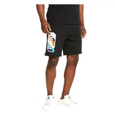 PUMA Mens Pride 8"" Shorts Casual Casual Pockets - Black - Size