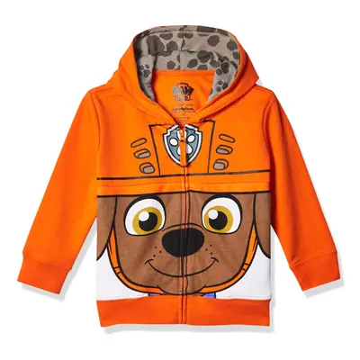 Paw Patrol boys Paw Patrol character Big Face Zip-up Hoodies Hooded Sw