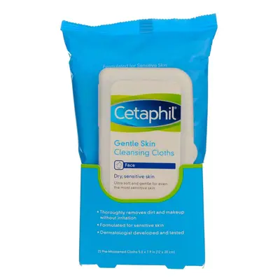 Cetaphil Gentle Skin Cleansing Cloths sheets (Pack of 4)