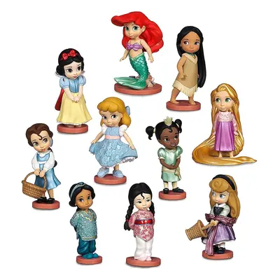 Disney Store Figurine Playset, Figures, Princesses in Classic Gowns