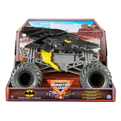 Monster Jam, Official Batman Monster Truck, Collector Die-Cast Vehicle, 1:24 Scale, Kids Toys fo