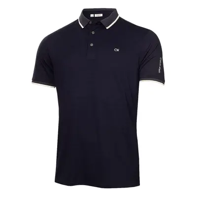 Calvin Klein Mens Rockland Moisture Wicking Easy Care Golf Polo Shirt