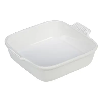 Le Creuset Stoneware Heritage Square Dish, qt. (9"), White