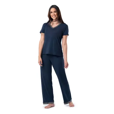 Fruit of the Loom Womens Plus Size Short Sleeve Tee and Pant Piece