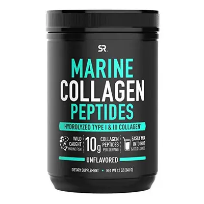 Sports Research Premium Marine Collagen Peptides (12Oz)