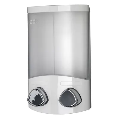 Croydex PA660622 Euro Soap Dispenser Duo White