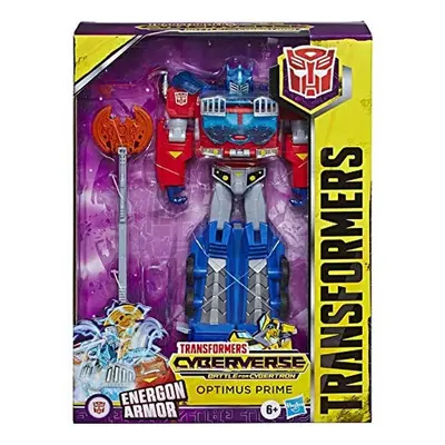 TRANSFORMERS Toys Cyberverse Ultimate Class Optimus Prime Action Figure - Combines with Energon 