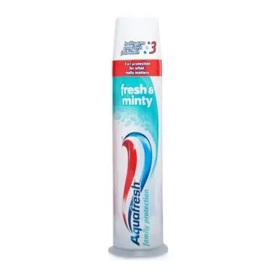 Aquafresh Triple Protection Fresh and Minty Toothpaste Pump, ml, Pack of