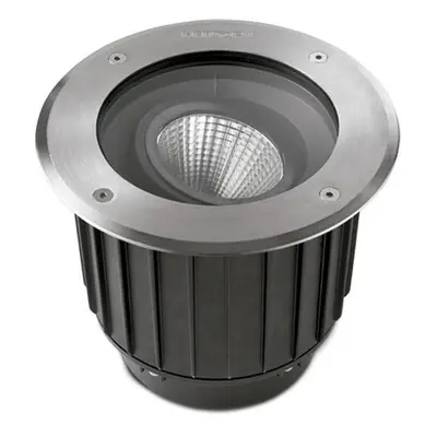 Leds-C4 Gea - Outdoor LED Recessed Ground Uplight Stainless Steel Polished 22.3cm 2815lm 2700K I