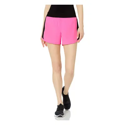 Amazon Essentials Womens Stretch Woven Running Short Bright Pink Small