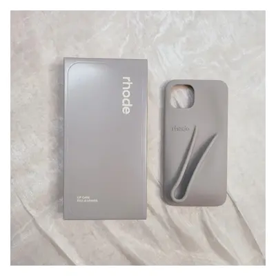 (Grey) Silicone Rhode iPhone Plus+ Free Gift