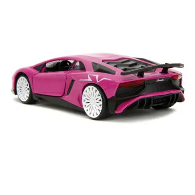 Lamborghini Aventador SV Pink Pink Slips Series 1/32 Diecast Model Car by Jada