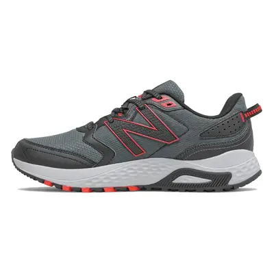 New Balance Men's V7 Running Shoe Ocean Grey/Black/Velocity Red 9.5