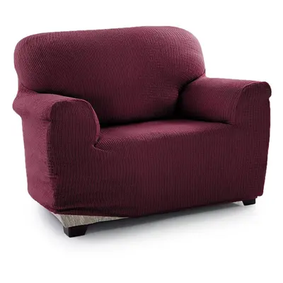 (Single Armchair measuring cm to cm, Purple) Luxury Clare Armchair Cover Multi-Stretch Slipcover