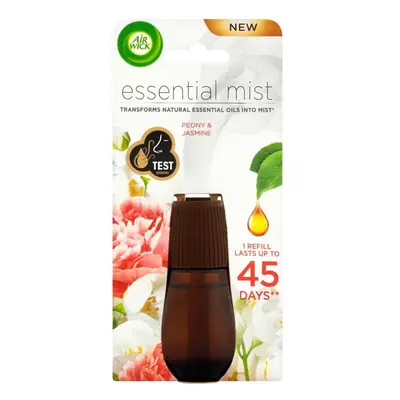 Air Wick Essential Mist Refill Peony & Jasmine Fragrant Mist Diffuser 20ml