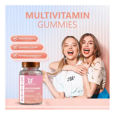 (If you need more, please contact us) SUGARVEADO capsules of vegetarian multivitamin gummy bears