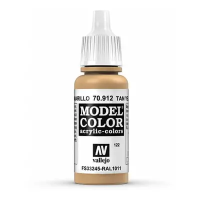 Val912 - Av Vallejo Model Color 17ml - Tan Yellow