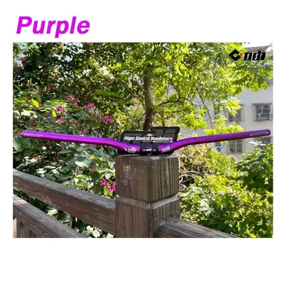 (Purple) ODI Bicycle Handlebar Aluminum Alloy Mountain Bike Handlebar 760mm Ultralight Handle Ba