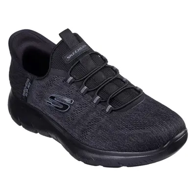 (8 UK, Black) Skechers Mens Summits Key Pace Slip-In Trainers