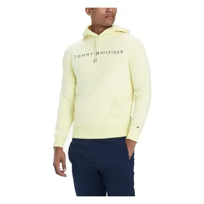 Tommy Hilfiger Mens Long Sleeve Fleece Logo Pullover Hoodie Sweatshirt