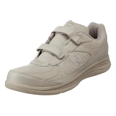 New Balance Mens V1 Hook and Loop Walking Shoe, Bone, XW US